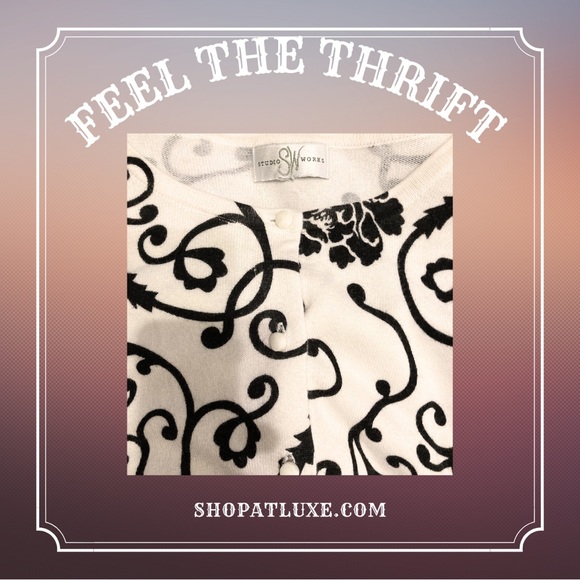 Two Soft Fall Sweaters, Like New - Picture 3 of 7